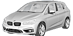 BMW F45 U210U Fault Code
